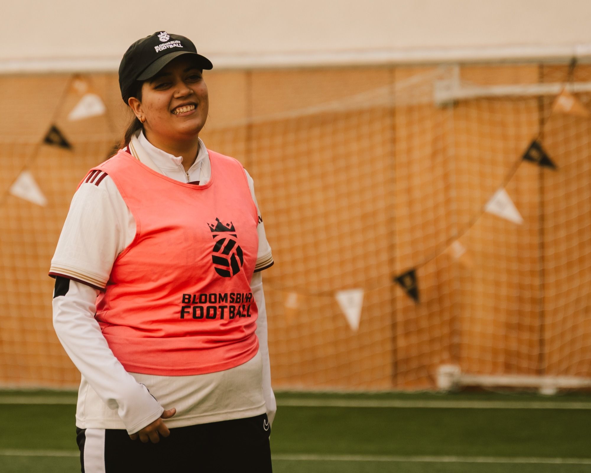 Bloomsbury Football Foundation blind football player