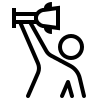 trophy lift icon