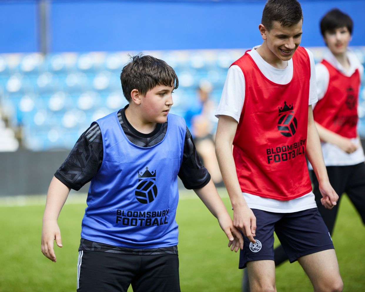 bloomsbury football foundation disability football player