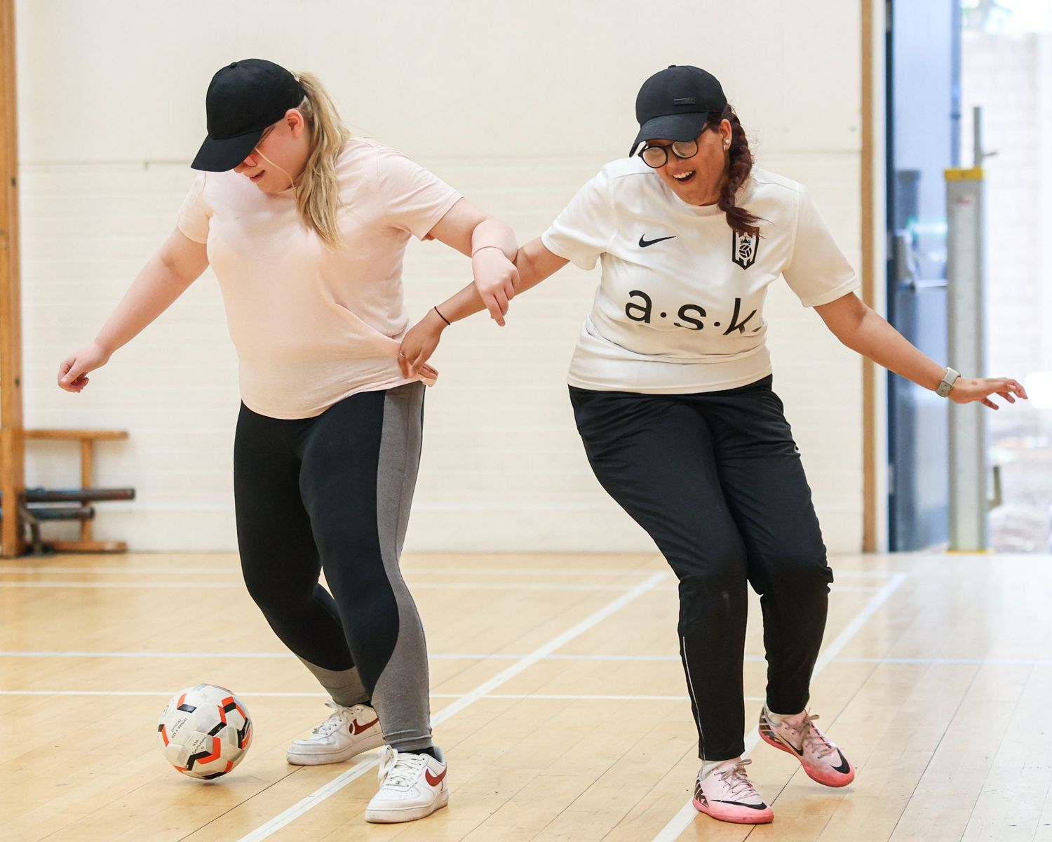 Bloomsbury Football Foundation blind football players