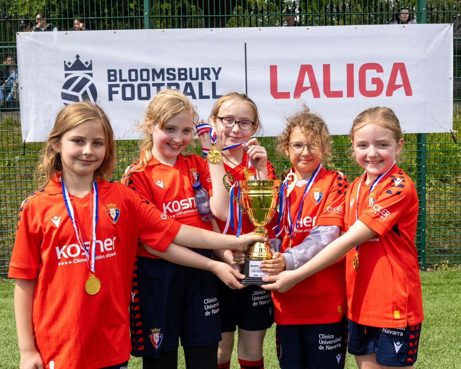 LALIGA Girls Tournament winners