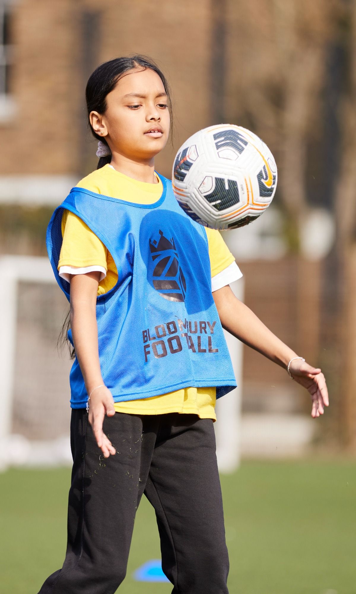 Bloomsbury Football Foundation player on pitch